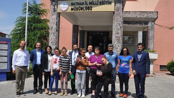 Milli Eğitim Müdürü Çelik Kıbrıstan Gelen Uygulama Öğrencilerini Konuk Etti