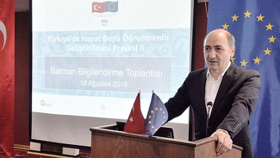 Türkiyede Hayat Boyu Öğrenmenin Geliştirilmesi Projesi-II  Batman Bilgilendirme Toplantısı Yapıldı