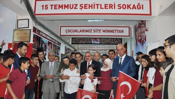 Şehit Abdullah Tayyip Olçok Kütüphanesinin Açılışı Yapıldı