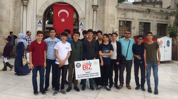 Öğrencilerimiz İstanbulu Gezdi