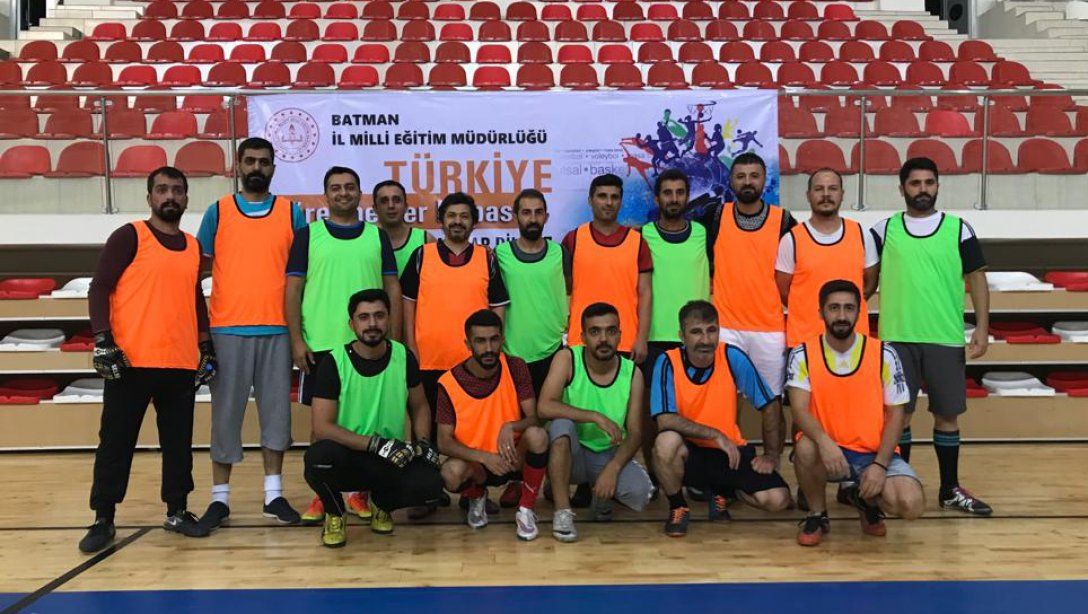 'Türkiye Öğretmenler Kupası' Müsabakaları Başladı