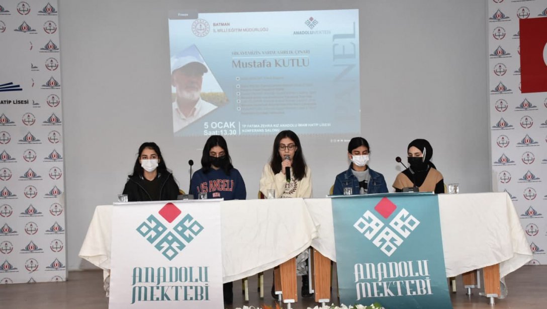 Öğrencilerden Mustafa Kutlu Paneli