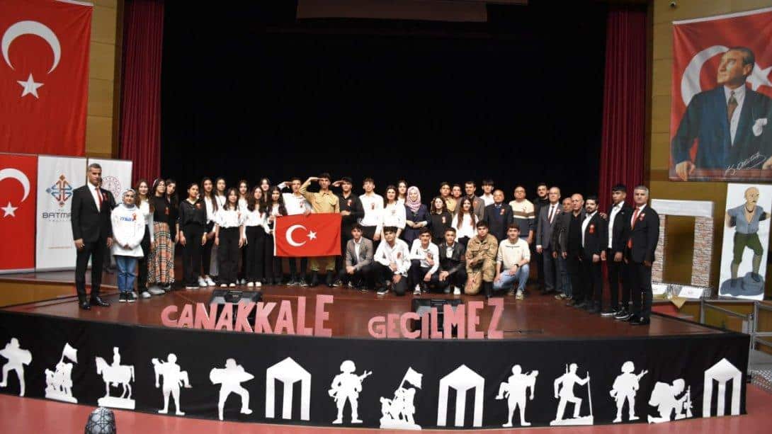 18 Mart Şehitleri Anma Günü ve Çanakkale Zaferi'nin 109. Yıldönümü Kutlandı