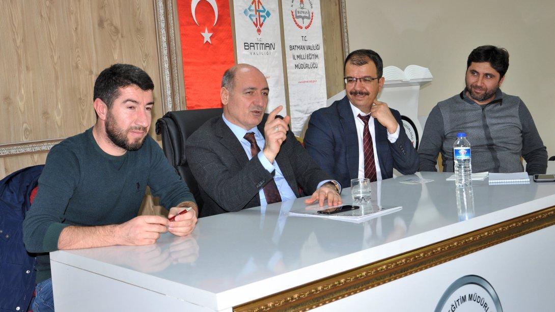 Türkçe Eğiticilerin Aylık Değerlendirme Toplantısı Yapıldı