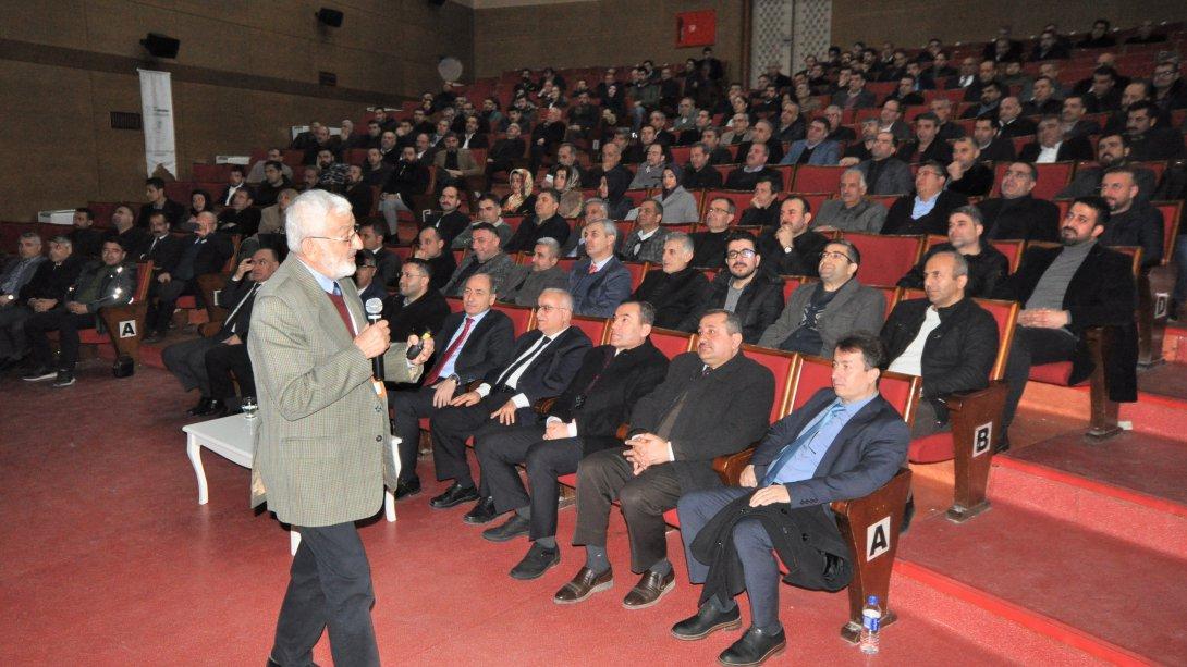 Okul Müdürlerine 'Okullarda Etkili İletişim' Konferansı Verildi