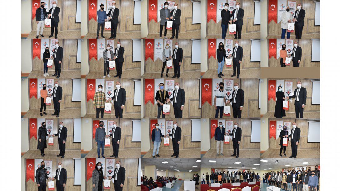 TÜBİTAK Yarışmasında Türkiye Finaline Katılmaya Hak Kazanan Öğrenciler Ödüllendirildi