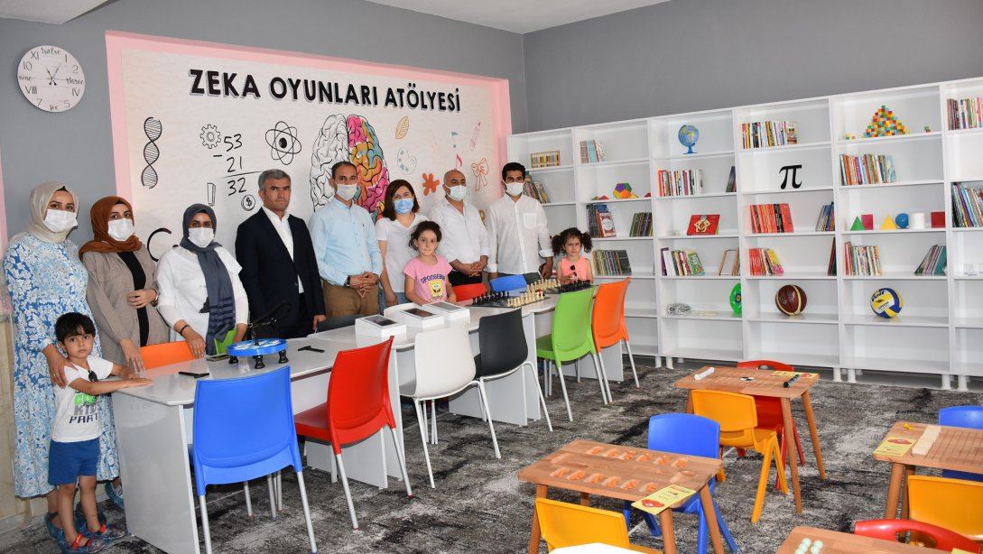 Karpuzlu Köyü İlkokulunda Okuma ve Zekâ Oyunları Atölyesi Açıldı