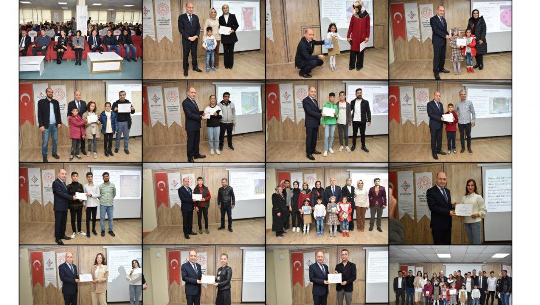 Matematik Materyalim Tasarım Yarışması Ödülleri Verildi
