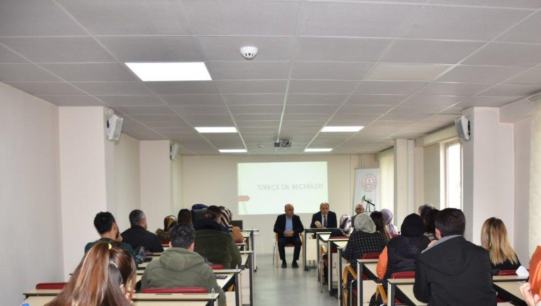 PIKTES Türkçe Öğretmenleri Bilgilendirme Toplantısı Yapıldı