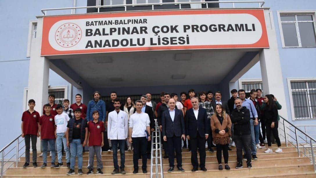 İl Müdürümüz KURTARAN ve Tarım İl Müdürü AYDIN Balpınar ÇPL'yi Ziyaret Ettiler 