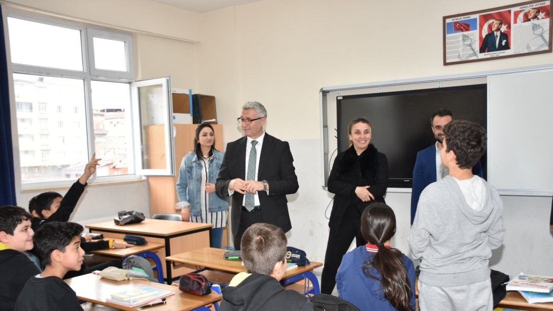 Prof. Dr. Aziz Sancar Ortaokulu Ziyareti
