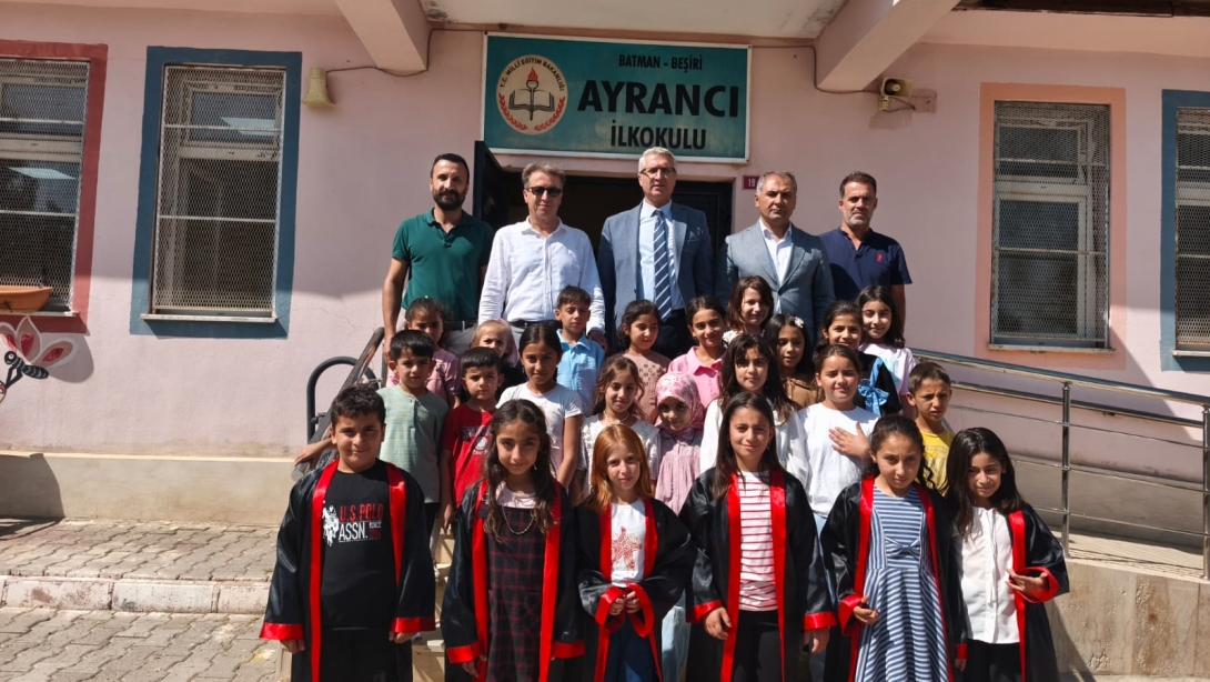  İl Müdürümüz Ayrancı Köyü İlkokulu'nu Ziyaret Etti
